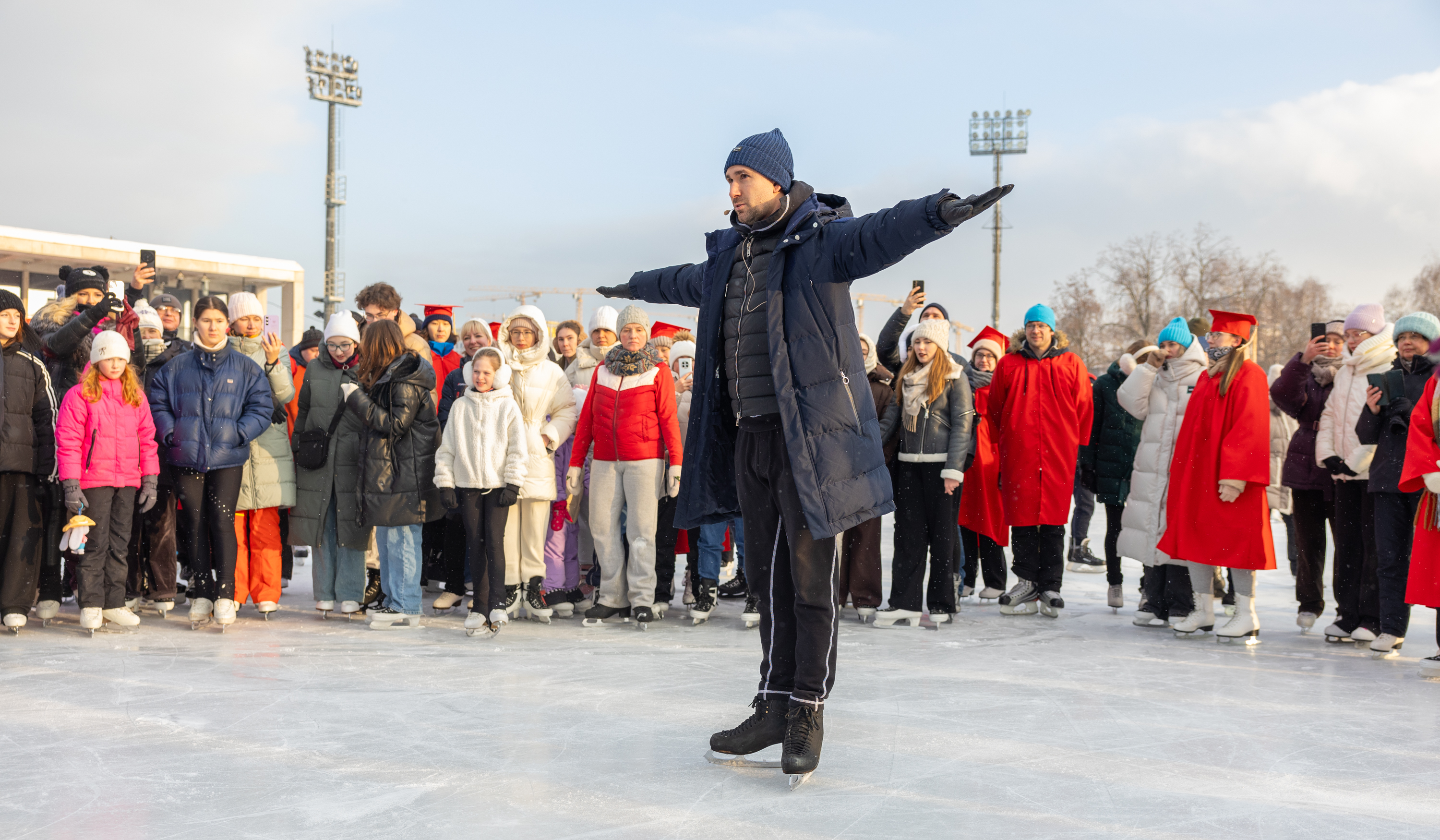 Зимний день московского спорта в Лужниках