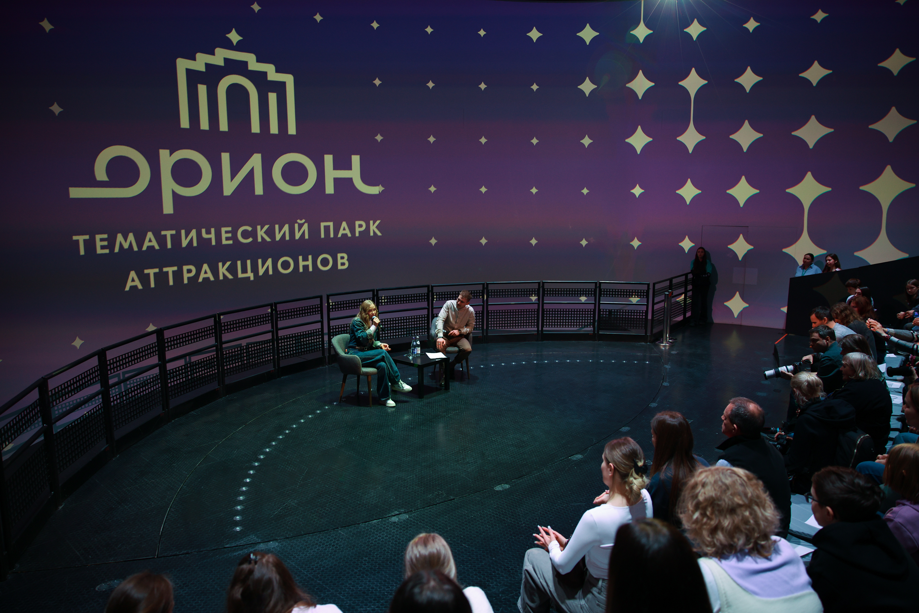 Открытие весенне-летнего сезона и летнего сезона в тематическом парке аттракционов «Орион» на ВДНХ