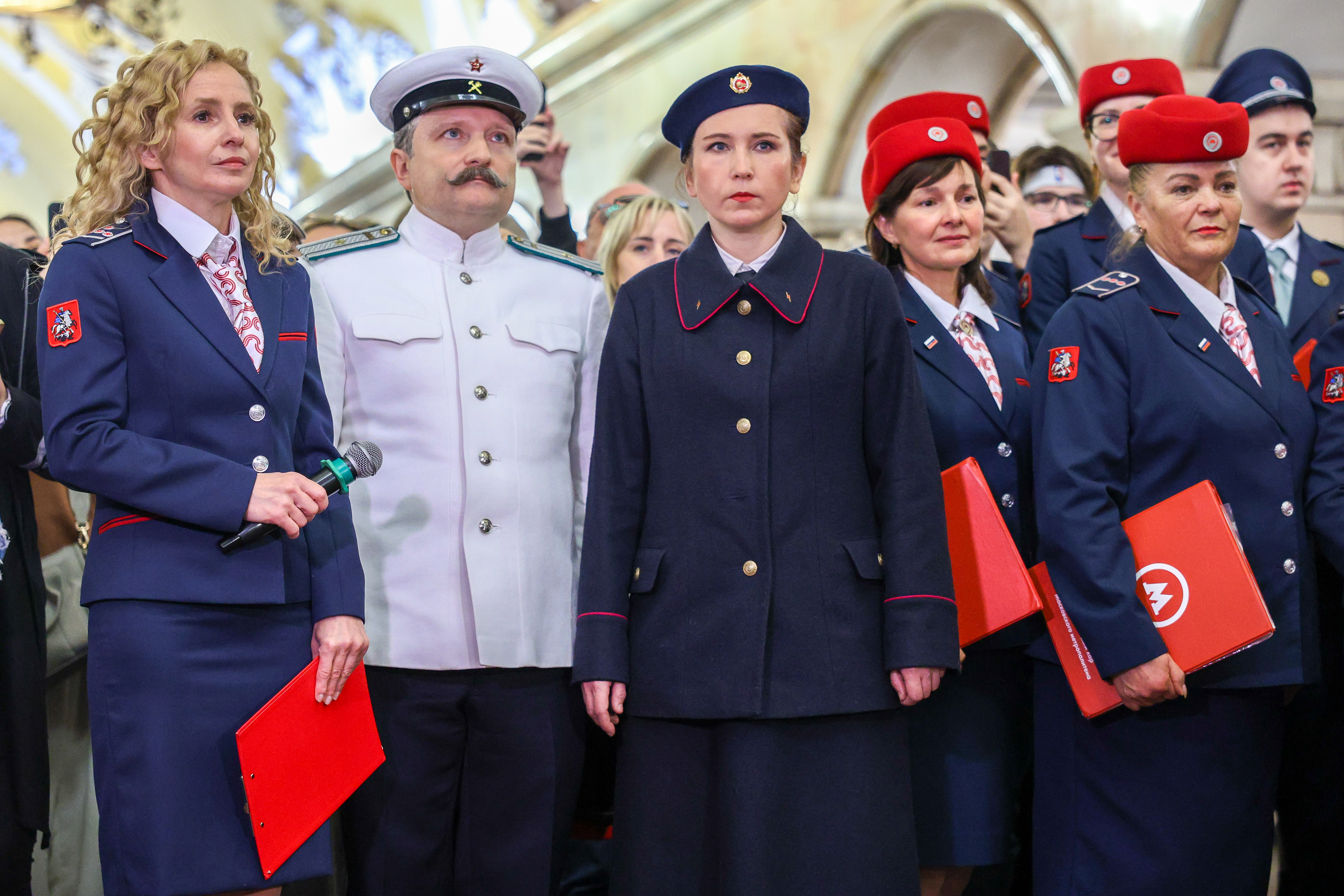 Парад поездов к 91-летию Московского метрополитена