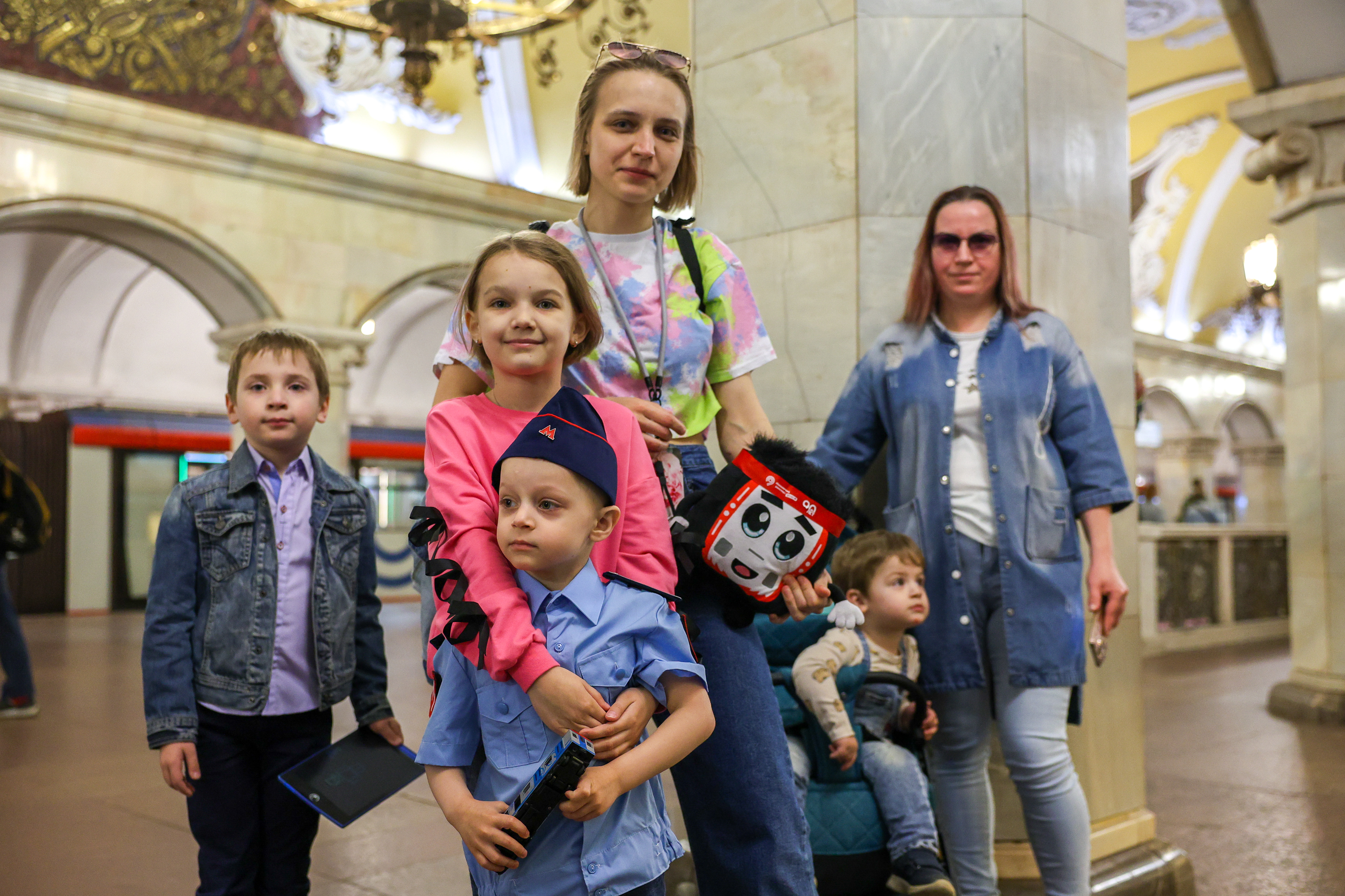 Парад поездов к 91-летию Московского метрополитена