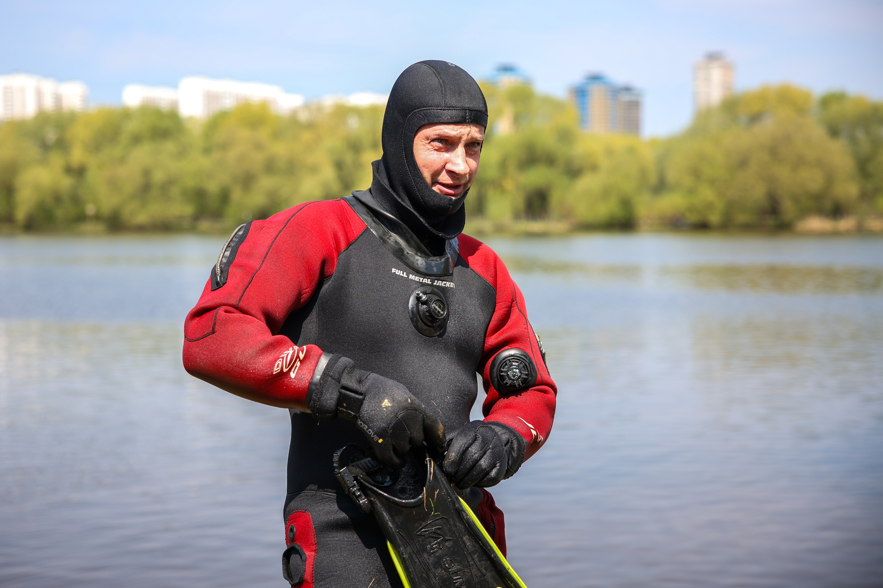 Обследование столичных пляжей в преддверии купального сезона в Москве