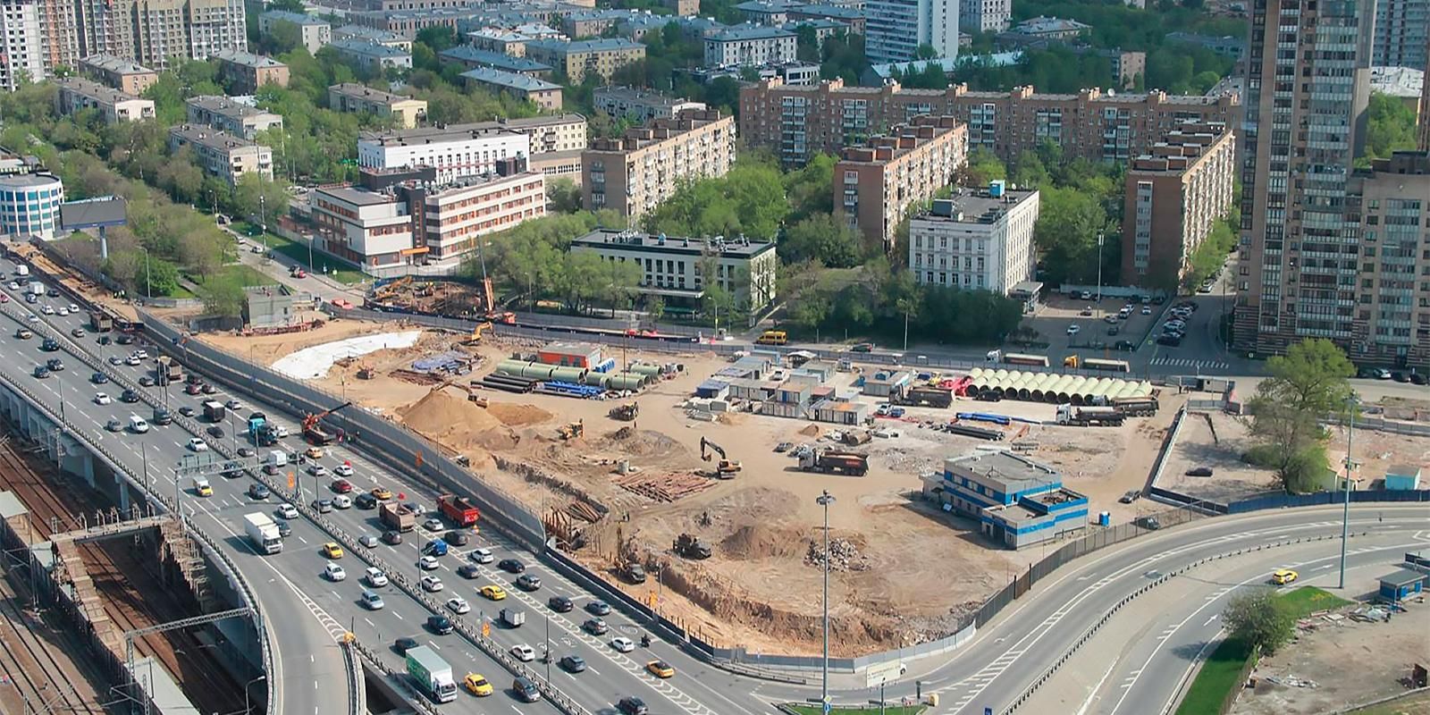 Почти 1 га земли недалеко от делового центра «Москва-Сити» выставили на торги