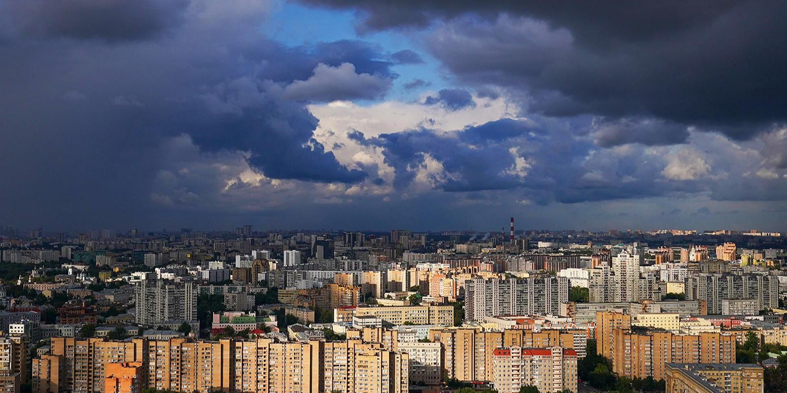 Городские службы Москвы приведены в повышенную готовность из-за ожидаемого ливня