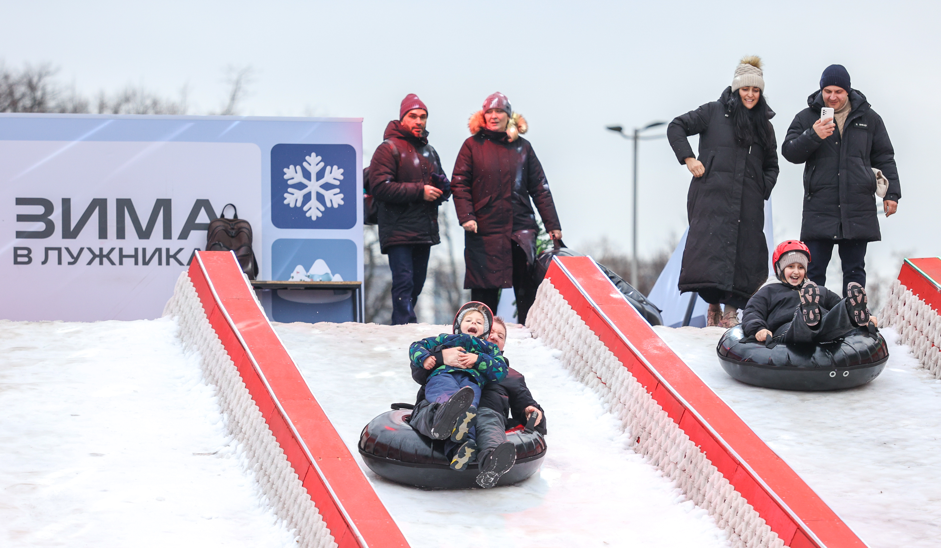 Зимний спортивный фестиваль в Лужниках