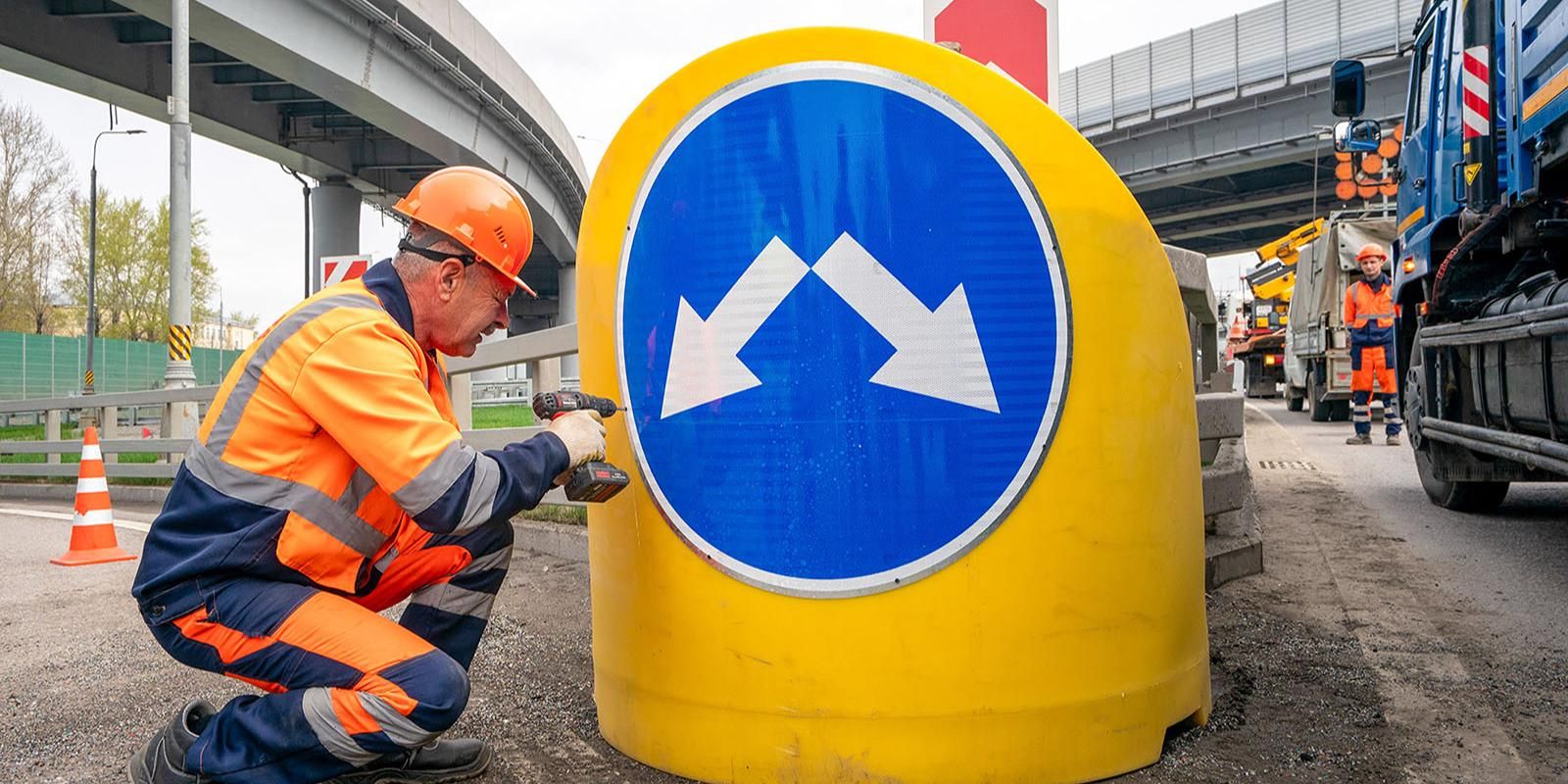 Почти 500 буферов безопасности заменили за первое полугодие в столице