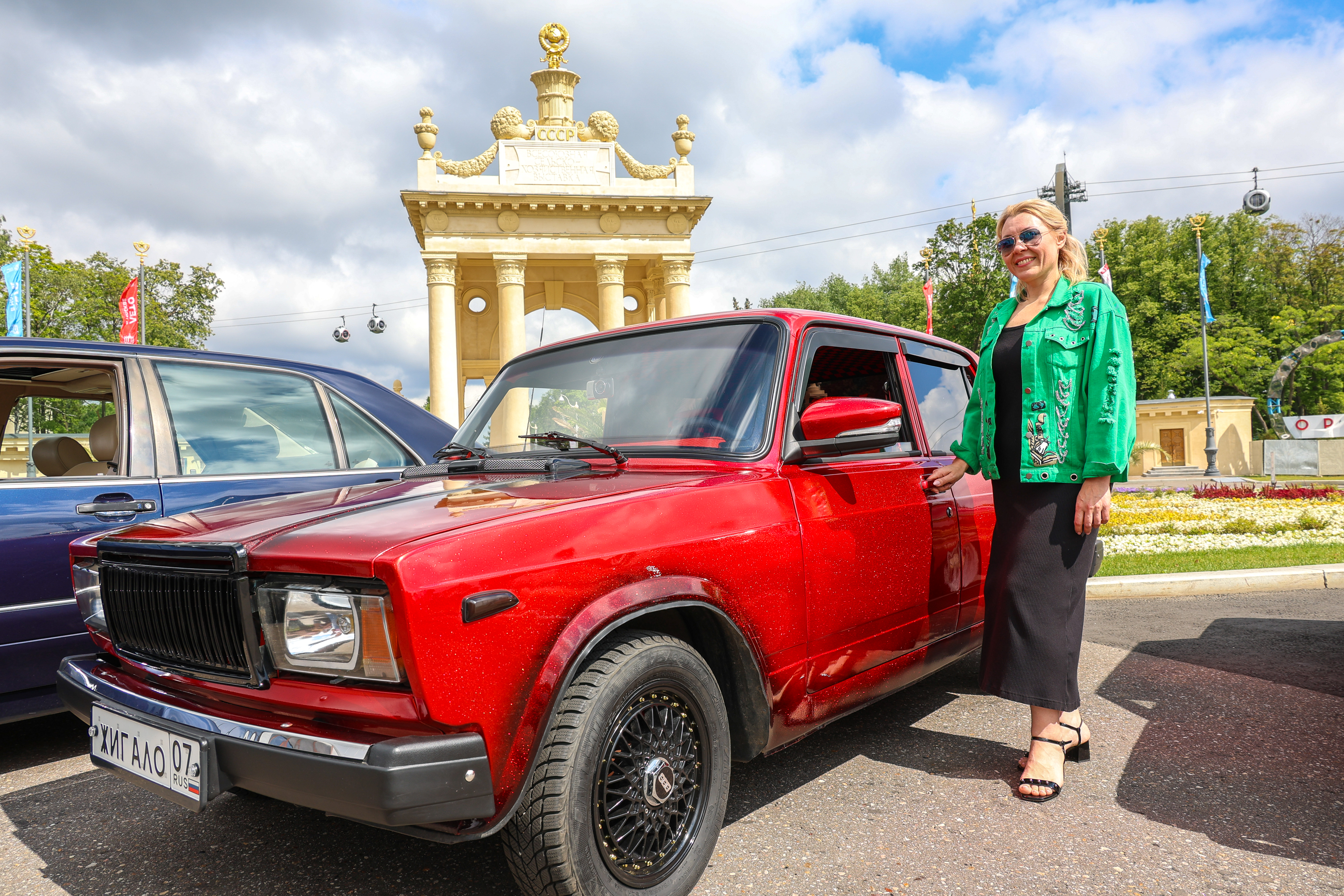 Пресс-тур по открытой площадке автофестиваля «ПроДвижение»