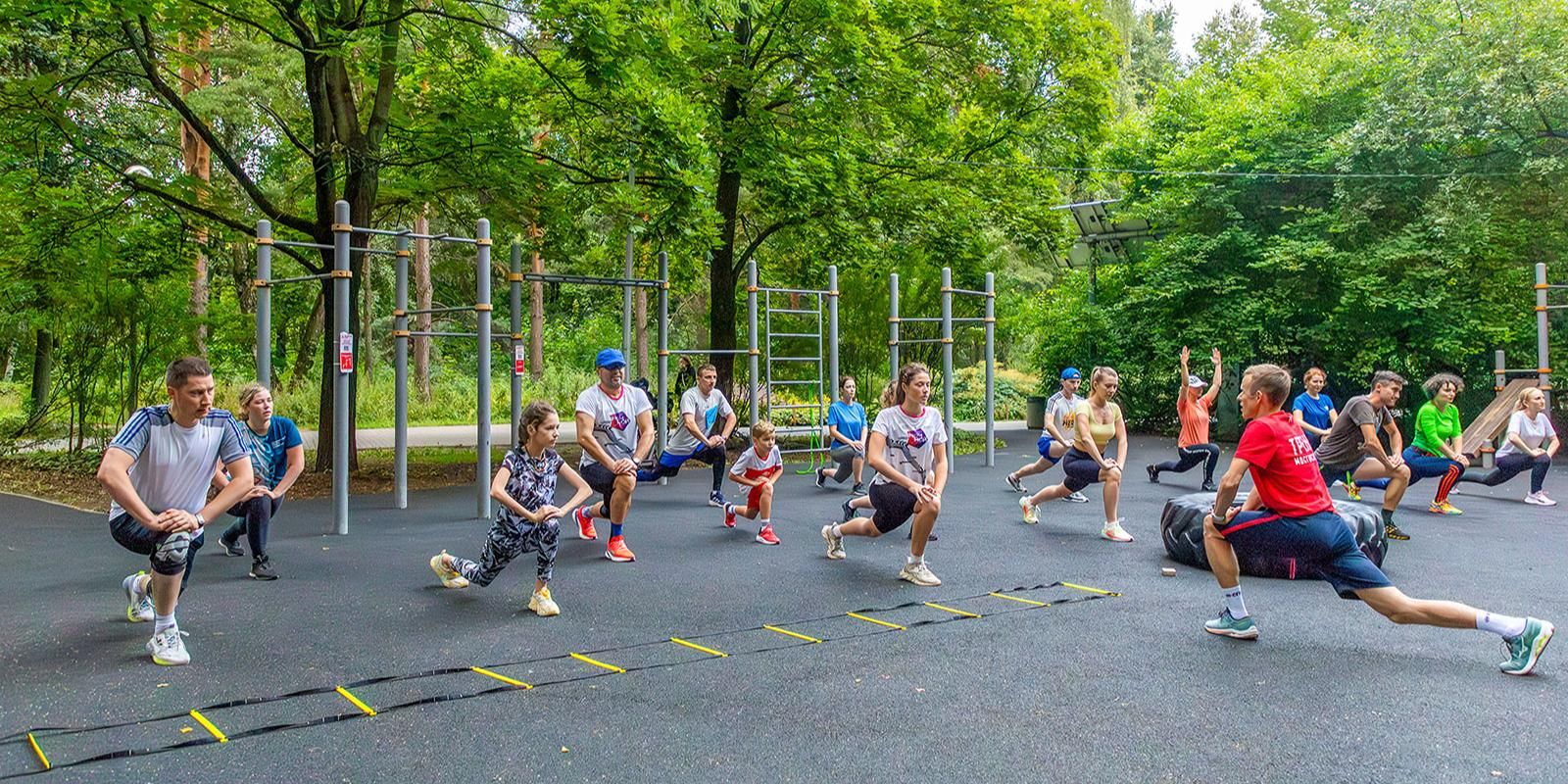 Жителей ТиНАО приглашают на бесплатные спортивные тренировки