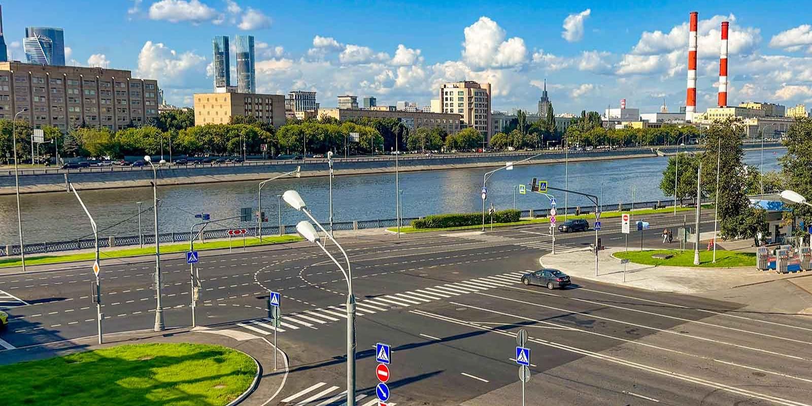 Комплексный ремонт завершили на Новодевичьей набережной