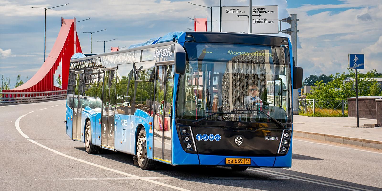 Пять новых участков выделенных полос появятся для пригородных автобусов проекта «Москва — область»