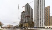 Начался монтаж кровли в бизнес-центре в районе Метрогородок