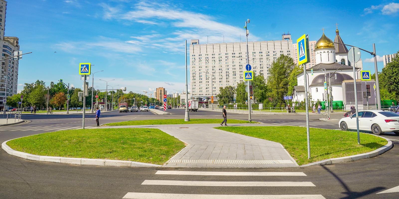 Асфальт отремонтировали на Чонгарском бульваре