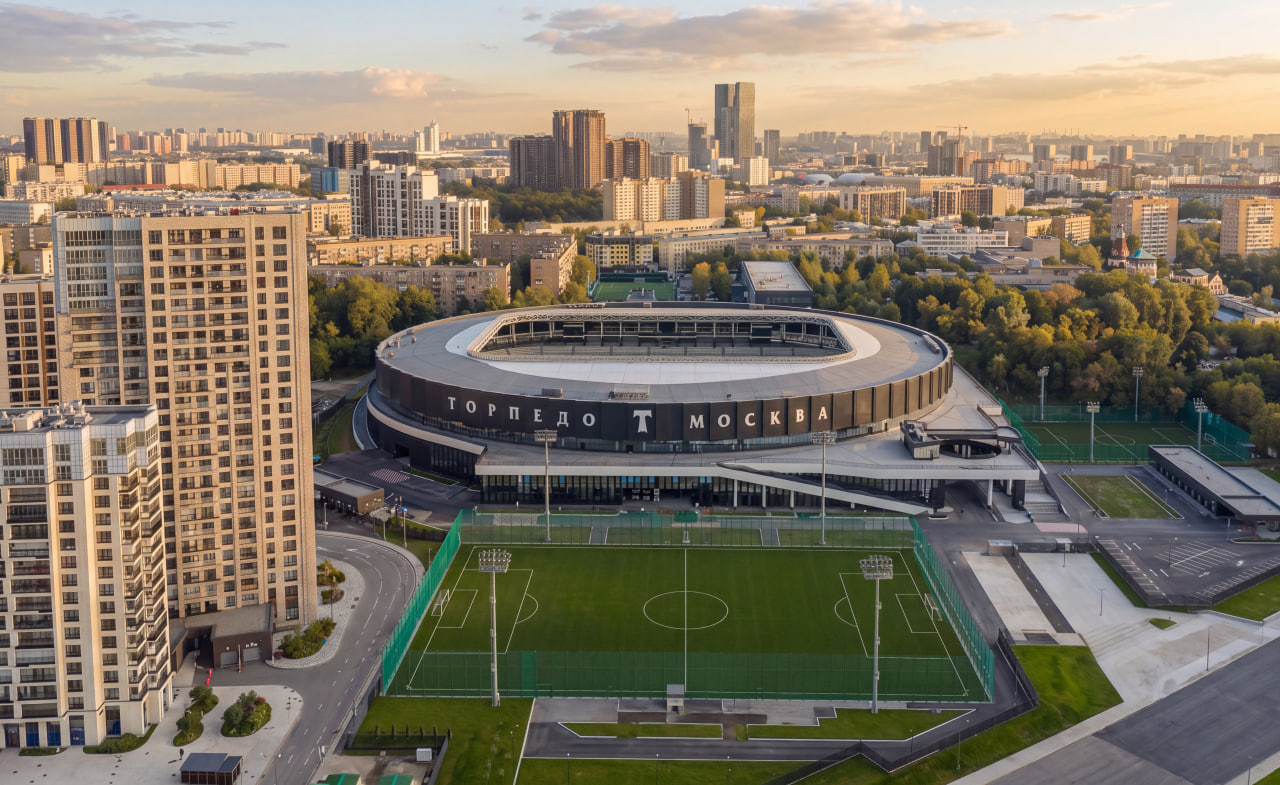 Парящая кровля и арена-шестеренка: как выглядит после реконструкции легендарный стадион «Торпедо»