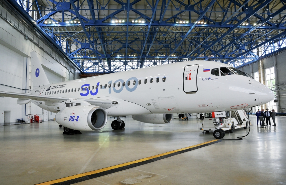 Ресурс самолетов SSJ-100 увеличили до 20 тысяч полетов