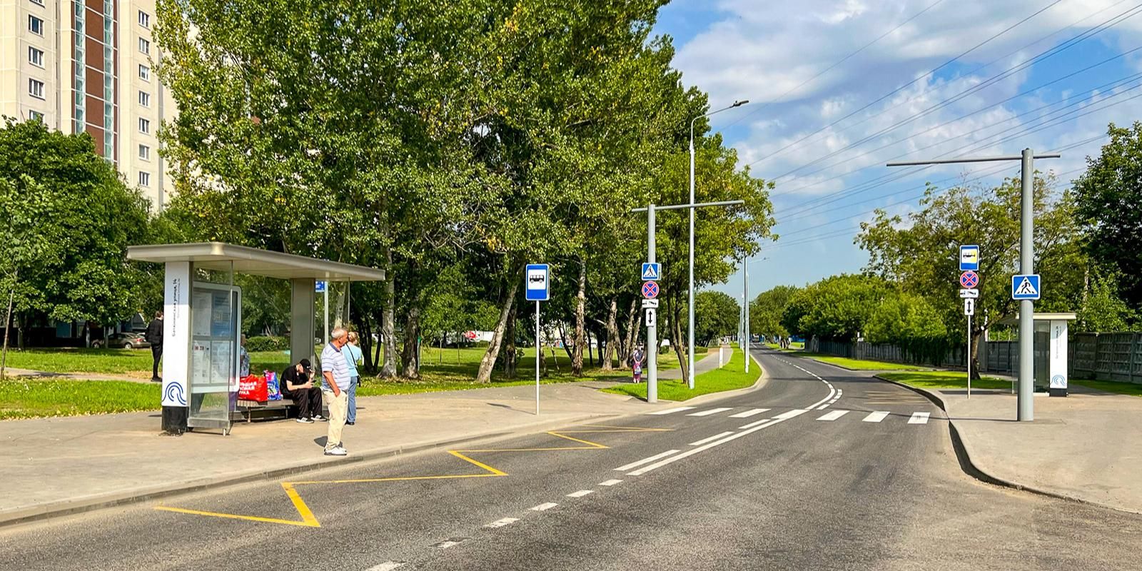 В Печатниках завершили благоустройство Батюнинского проезда